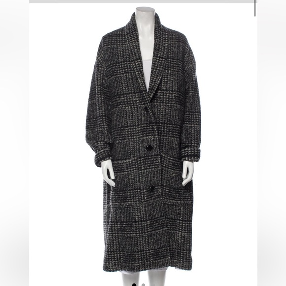 Isabel Marant Plaid Checkered Duster - Picture 1 of 9